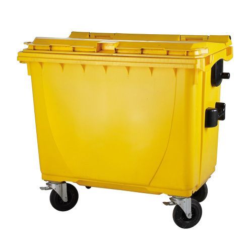 Plastový kontajner 770 l. - žltý